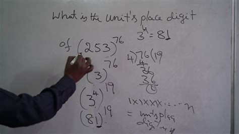 unit place digit.